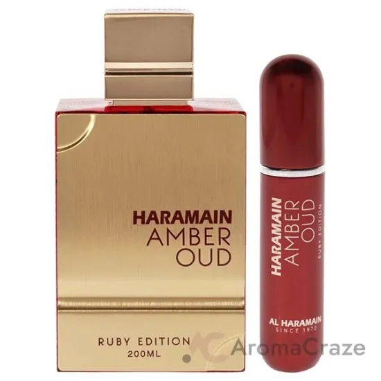 Picture of Amber Oud - Ruby Edition by Al Haramain for Unisex - 6.7 oz EDP Spray