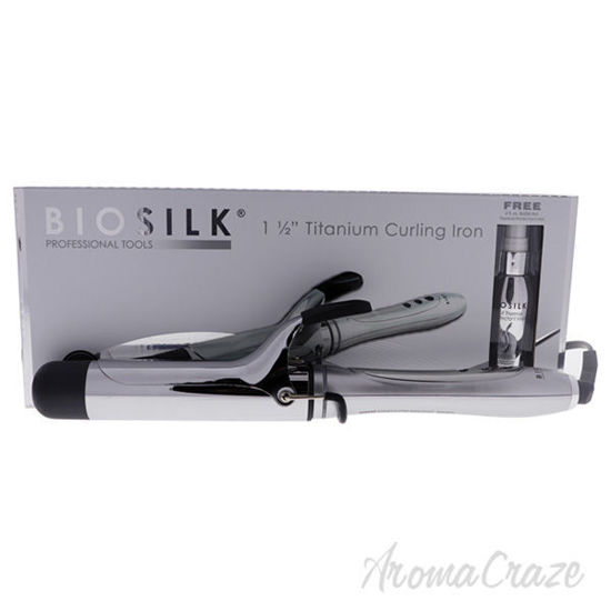 Titanium Curling Iron by Biosilk for Unisex - 1.5 Inch Curli