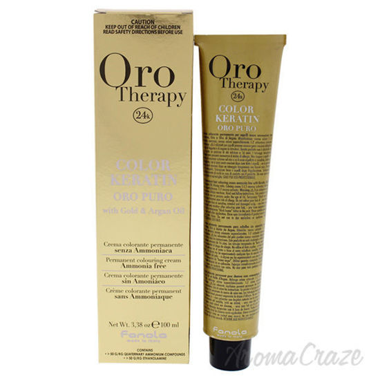 Oro Therapy Color Keratin - 6-5 Dark Blonde Mahogany by Fano