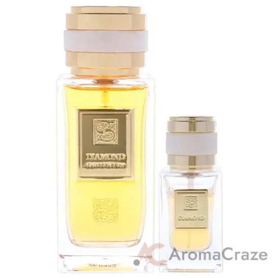 Picture of Diamond by Sillage dOrient for Unisex - 3 Pc Gift Set 3.4oz EDP Spray, 0.5oz EDP Spray, Funnel