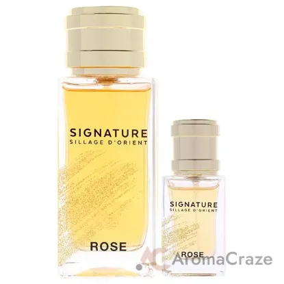 Picture of Rose by Sillage dOrient for Women - 3 Pc Gift Set 3.4oz EDP Spray, 0.5oz EDP Spray, Funnel