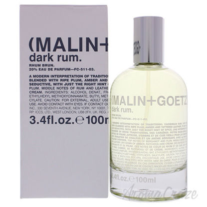 Dark Rum by Malin + Goetz for Unisex - 3.4 oz EDP Spray