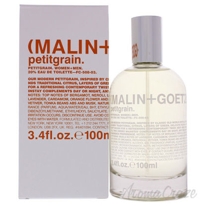 Petitgrain by Malin + Goetz for Unisex - 3.4 oz EDT Spray