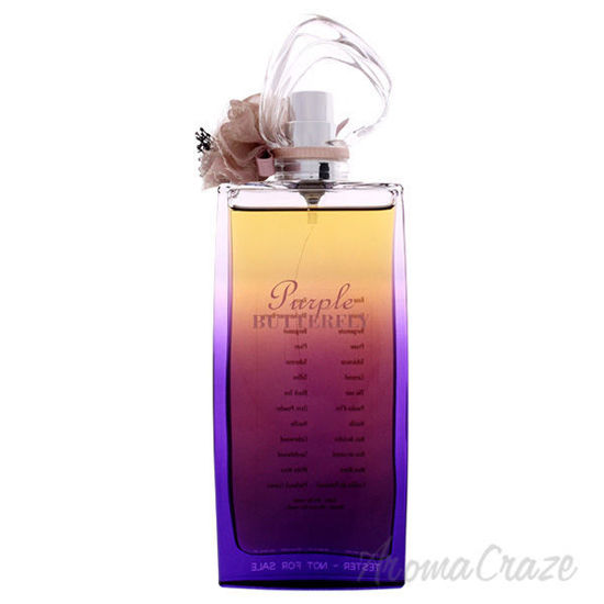 Hanae Mori Purple Butterfly EDP Spray (Tester) for Women 3.4