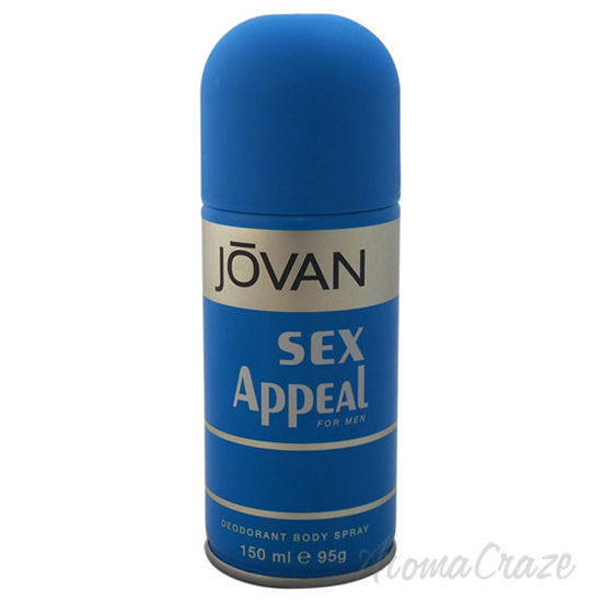 Jovan Sex Appeal by Jovan for Men - 5 oz Deodorant Body Spra