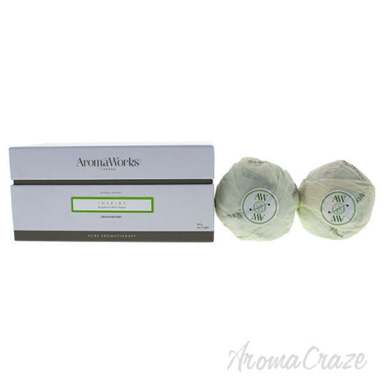 Inspire AromaBomb Duo by Aromaworks for Unisex - 2 x 8.81 oz