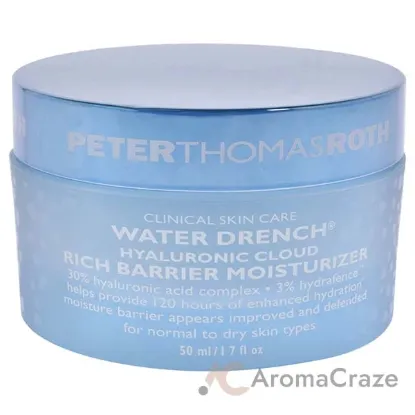 Picture of Water Drench Hyaluronic Cloud Rich Barrier Moisturizer by Peter Thomas Roth for Unisex - 1.7 oz Moisturizer