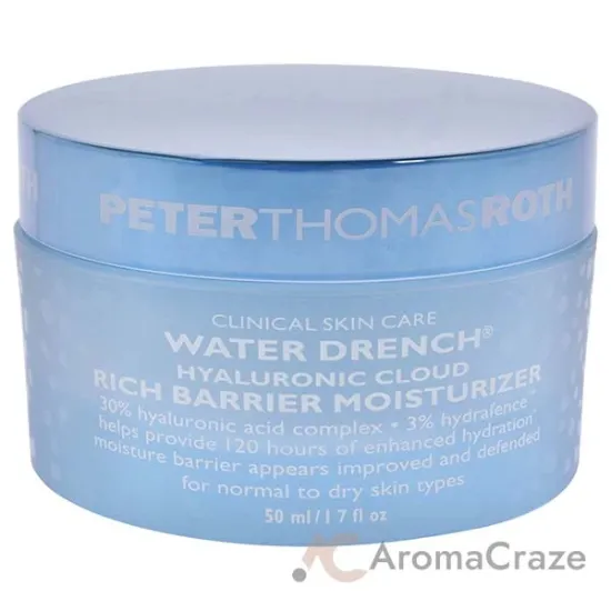 Picture of Water Drench Hyaluronic Cloud Rich Barrier Moisturizer by Peter Thomas Roth for Unisex - 1.7 oz Moisturizer