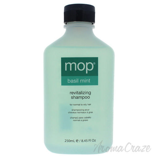 Basil Mint Revitalizing Shampoo by MOP for Unisex - 8.45 oz 