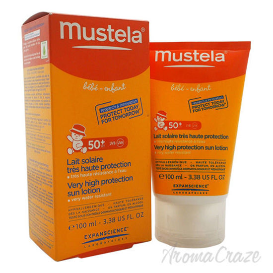 Very High Protection Sun Lotion by Mustela for Kids - 3.38 o