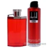 Picture of Desire Red London by Alfred Dunhill for Men - 2 Pc Gift Set 3.4oz EDT Spray, 6oz Deodorant Spray
