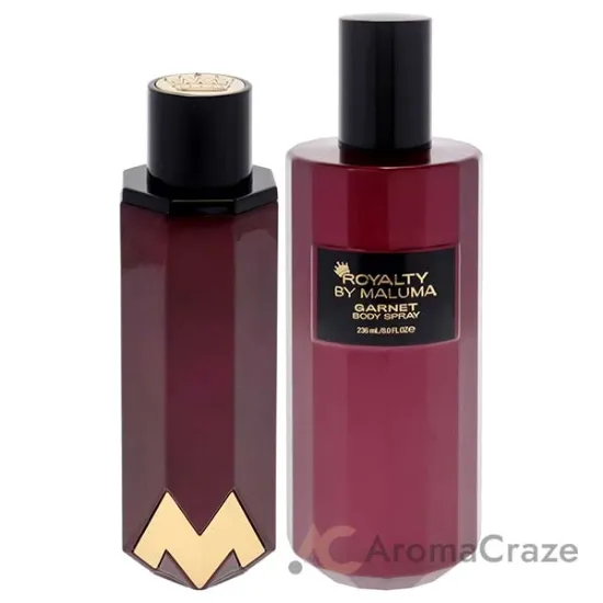 Picture of Garnet by Royalty By Maluma for Men - 2 Pc Gift Set 2.5oz EDP Spray, 8oz Body Spray