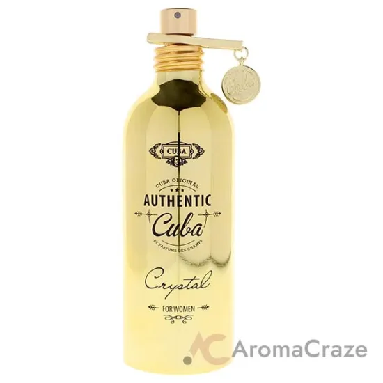 Picture of Cuba Authentic Crystal by Cuba for Women - 3.3 oz EDP Spray