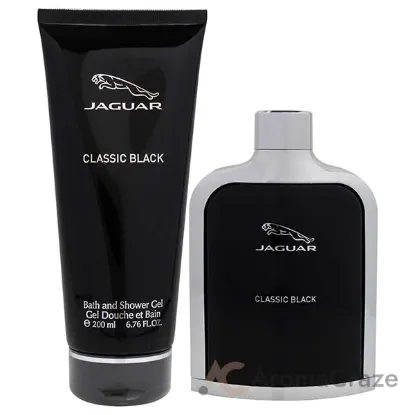 Picture of Jaguar Classic Black by Jaguar for Men - 2 Pc Gift Set 3.4oz EDT Spray, 6.76oz Bath and Shower Gel