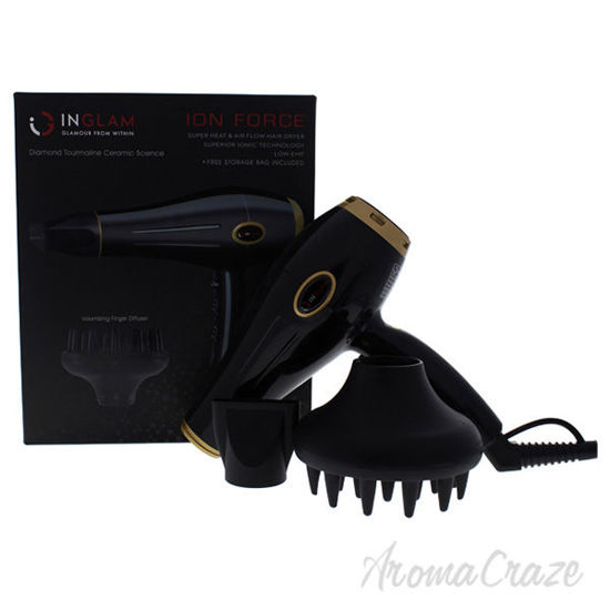 Ion Force Super Heat and Air Flow Hair Dryer - HDA 1970B Bla