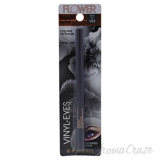 Vinyl-Eyes Glossy Gel Eyeliner - VE3 Silver Fox by Flower fo