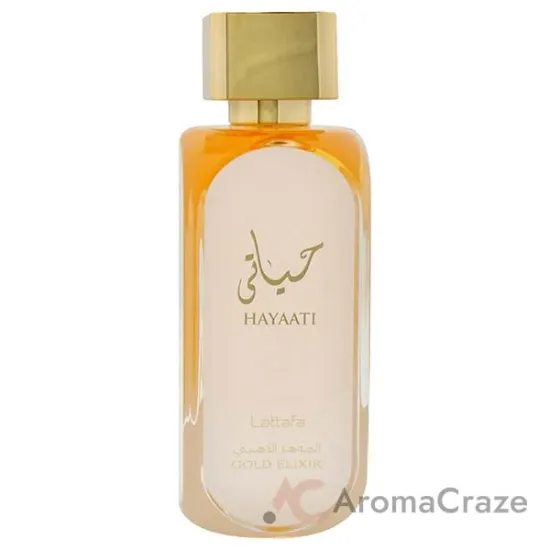 Picture of Hayaati - Gold Elixir by Lattafa for Women - 3.4 oz EDP Spray