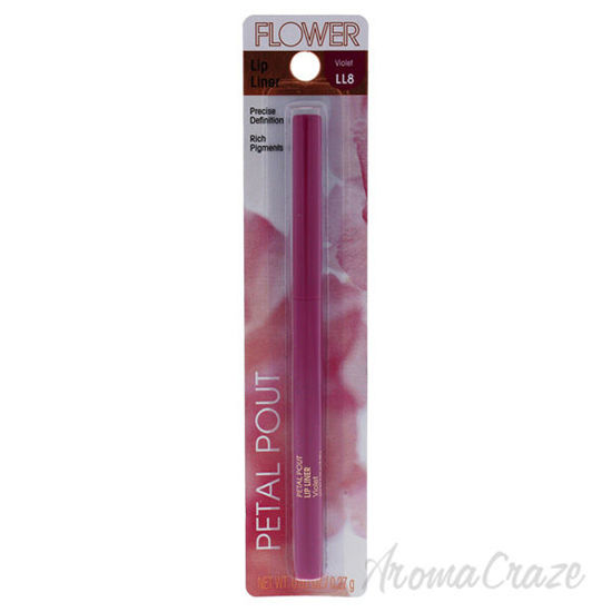 Petal Pout Lip Liner - LL8 Violet by Flower for Women - 0.01