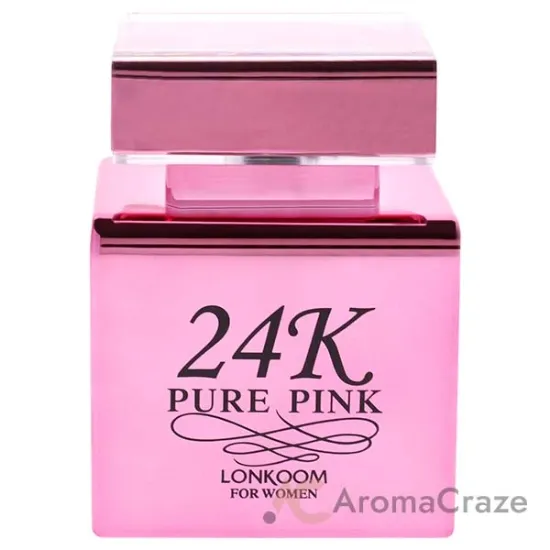Picture of 24K Pure Pink by Lonkoom for Women - 3.4 oz EDP Spray