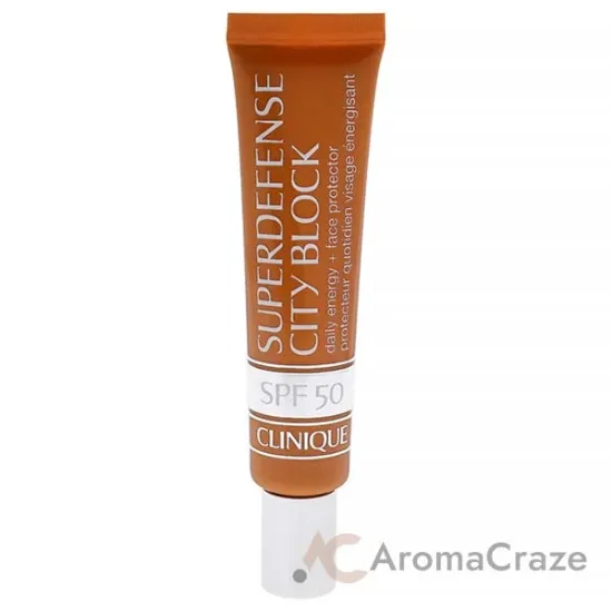 Picture of Superdefense City Block Daily Energy plus Face Protector SPF 50 by Clinique for Women - 1.4 oz Sunscreen