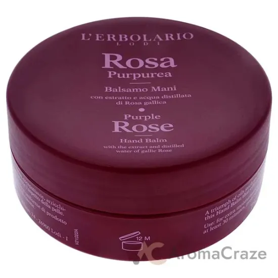 Picture of Hand Balm - Purple Rose by LErbolario for Women - 2.5 oz Balm