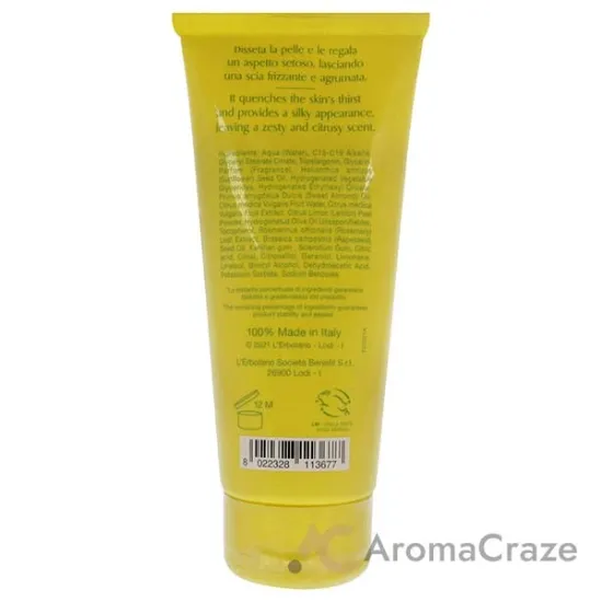 Picture of Thrist-Quenching Body Cream - Calabrian Citron by LErbolario for Unisex - 3.3 oz Body Cream