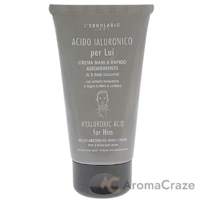 Picture of Hyaluronic Acid Quick-Absorbing Hand Cream by LErbolario for Men - 2.5 oz Cream