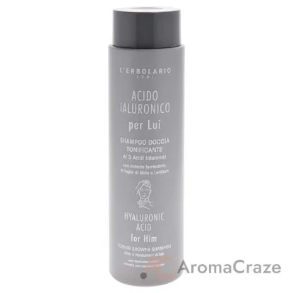 Picture of Hyaluronic Acid for Him Toning Shower Shampoo by LErbolario for Men - 8.4 oz Shampoo