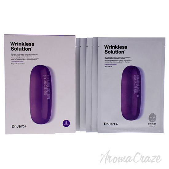 Wrinkless Solution Gel Mask by Dr. Jart+ for Unisex - 5 Pc M