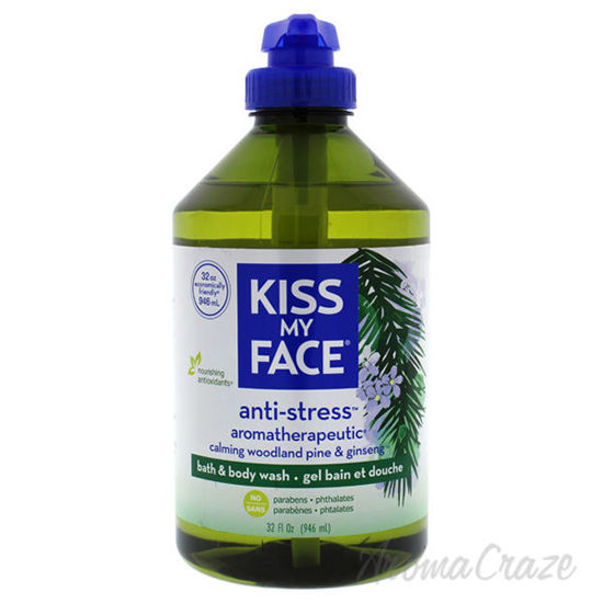 Anti-Stress Body Wash - Woodland Pine and Ginseng by Kiss My