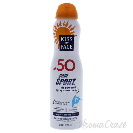 Cool Sport Air Powered Spray Sunscreen SPF 50 by Kiss My Fac