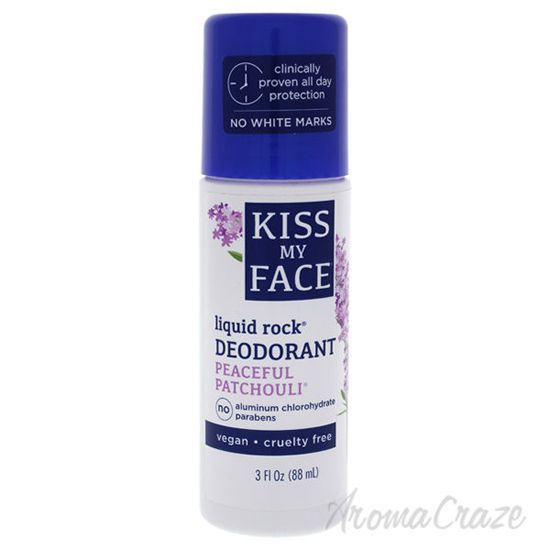 Liquid Rock Deodorant Roll-On - Peaceful Patchouli by Kiss M