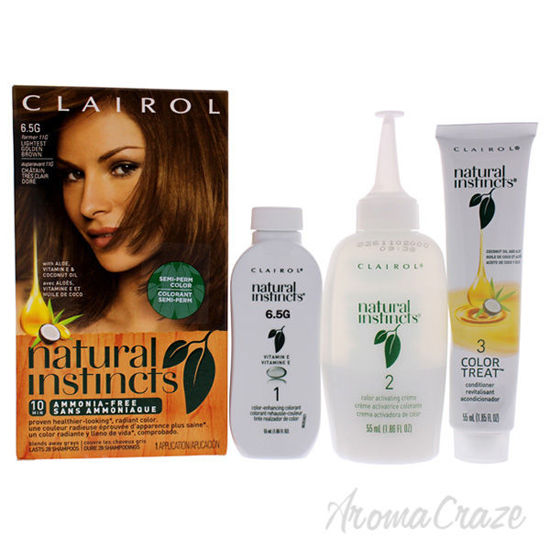 Natural Instincts Haircolor - 6.5G Lightest Golden Brown by 