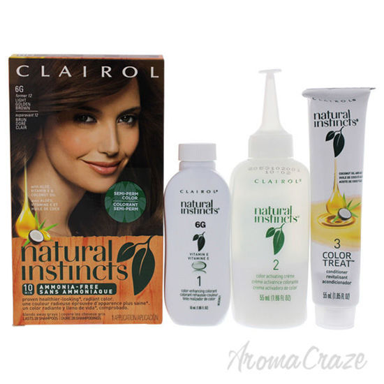 Natural Instincts Haircolor - 6G Light Golden Brown by Clair