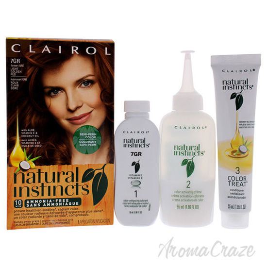 Natural Instincts Haircolor - 7GR Light Golden Red by Clairo