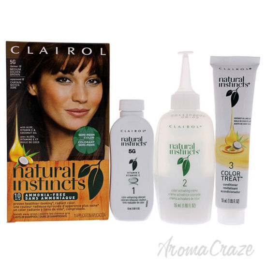 Natural Instincts Haircolor - 5G Medium Golden Brown by Clai