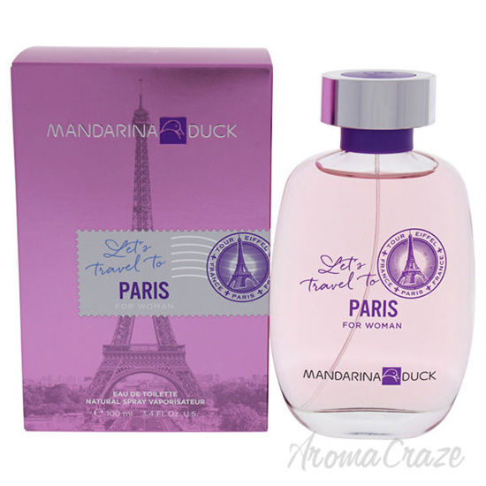 Lets Travel To Paris by Mandarina Duck for Women - 3.4 oz ED