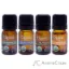 Picture of Organic Aromatherapy Set by Cliganic for Unisex - 4 Pc 0.016oz Oil - Peppermint, 0.016oz Oil - Eucalyptus, 0.016oz Oil - Tea Tree, 0.016oz Oil - Orange