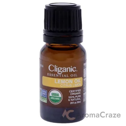 Picture of Organic Lemon by Cliganic for Unisex - 0.33 oz Oil