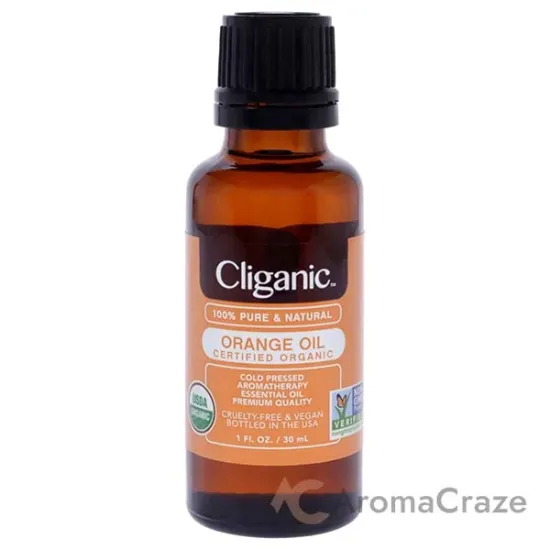Picture of Organic Orange by Cliganic for Unisex - 1 oz Oil