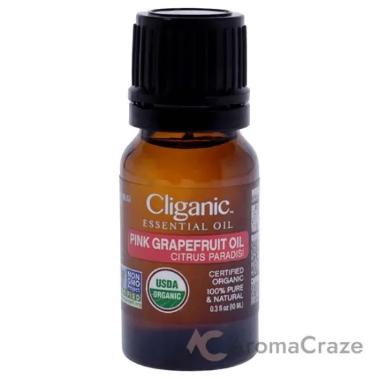 Picture of Organic Pink Grapefruit by Cliganic for Unisex - 0.33 oz Oil