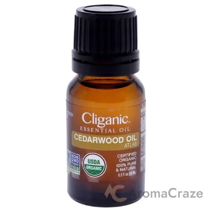 Picture of Organic Cedarwood by Cliganic for Unisex - 0.33 oz Oil