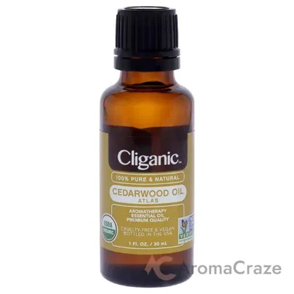 Picture of Organic Cedarwood by Cliganic for Unisex - 1 oz Oil