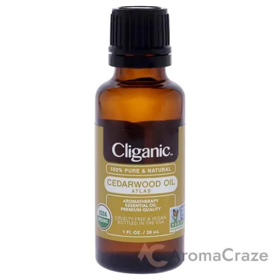 Picture of Organic Cedarwood by Cliganic for Unisex - 1 oz Oil