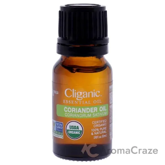 Picture of Organic Coriander by Cliganic for Unisex - 0.33 oz Oil