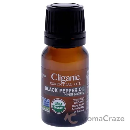 Picture of Organic Black Pepper by Cliganic for Unisex - 0.33 oz Oil