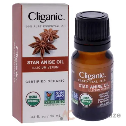 Picture of Organic Star Anise by Cliganic for Unisex - 0.33 oz Oil
