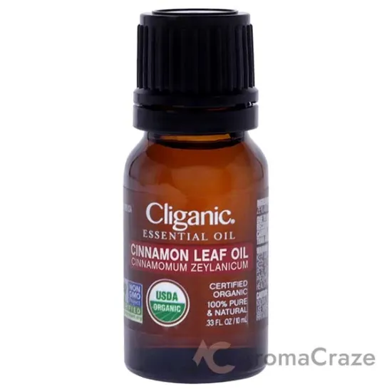 Picture of Organic Cinnamon Leaf by Cliganic for Unisex - 0.33 oz Oil