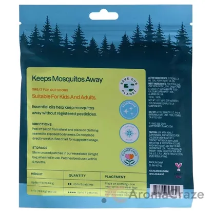 Picture of Repellent Patches Outdoor by Cliganic for Unisex - 90 Pc Patches