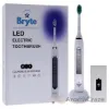 Picture of LED Electric Toothbrush Kit by Bryte for Unisex - 5 Pc Electric Toothbrush, 2 Toothbrush, Charger Base, Charging Cable